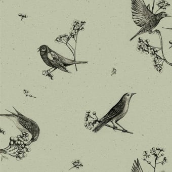 Papel pintado Sweet Birds