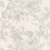 Grue Wallpaper Initiales Blanc Gris AF41300