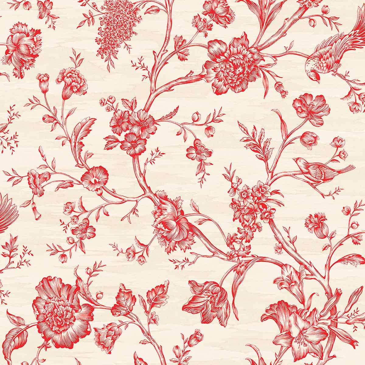 Floral Wallpaper - Initiales
