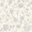 Papel pintado Floral Initiales Gris AF41508