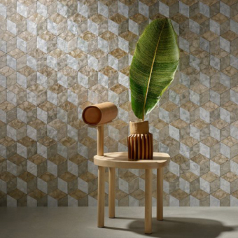 Cubic wallcover