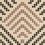 Mosaïque Peggy Appiani Black, Cream, Rame PEGG002