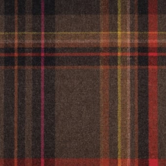 Stoff Exaggerated Plaid