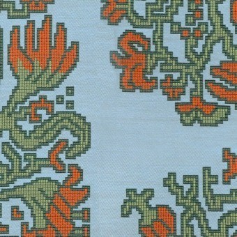 Paisley Brocade Fabric