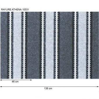 Rayure Athéna Fabric