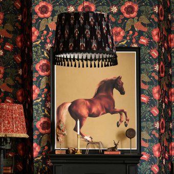 Floral Crest Lampshade