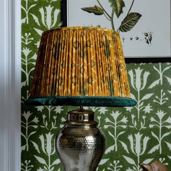 Sarga Pleated Lampshade