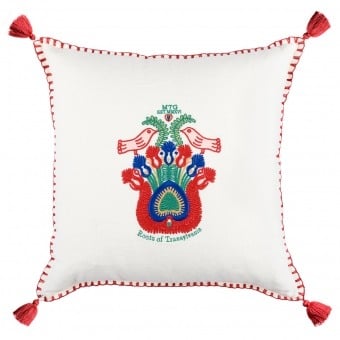 Cojín Roots of Transylvania Embroidered linoen