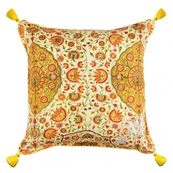 Csardas Linen Cushion