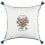 Coussin Transylvanian Florilegium Embroidered Linen Mindthegap 50x50 cm LC40084