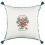 Kissen Transylvanian Florilegium Leinen bestickt Mindthegap 50x50 cm LC40084
