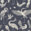 Papel pintado Birds Ferm Living Dark blue 110184403