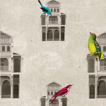 Carta da parati Murale Kathmandu Plumage Tres Tintas Barcelona
