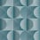 Round Wallpaper Tres Tintas Barcelona Teal PU2903-2