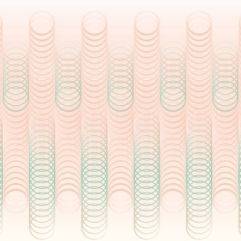 Carta da parati panoramica Circles