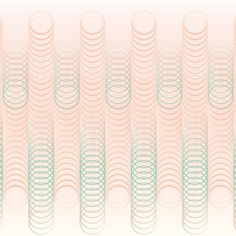 Papeles pintados panorámico Circles