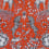 Tissu Kruger Emma J. Shipley by Clarke and Clarke Flame F1111/02