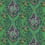 Silverback Linen Fabric Clarke and Clarke Green F1494/01