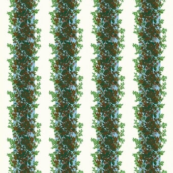 Papel pintado Rayure Fleurie