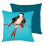 Coussin Envol Jean Paul Gaultier Bleu 7603-02