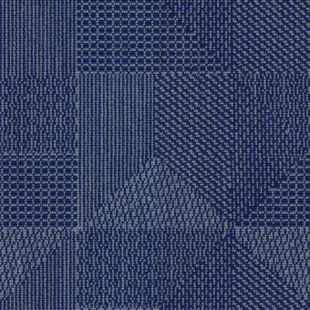 Crystal Field Fabric Bleu nuit Kvadrat