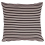 Coussin Marinière Jean Paul Gaultier Noir/Ecru 7624-03