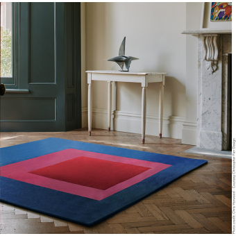 Full Rug by Josef Albers 175x175 Christopher Farr