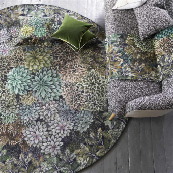 Tapis Rond Madhya Moss Moss Designers Guild