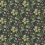 Tissu Golden Lily Morris and Co Midnight/Green DMFPGL204
