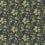 Tissu Golden Lily Morris and Co Midnight/Green DMFPGL204