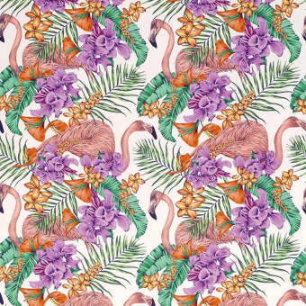 Tissu Flamingo Club
