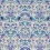Menagerie Fabric Matthew Williamson Persian Blue/Lilac F6940-02