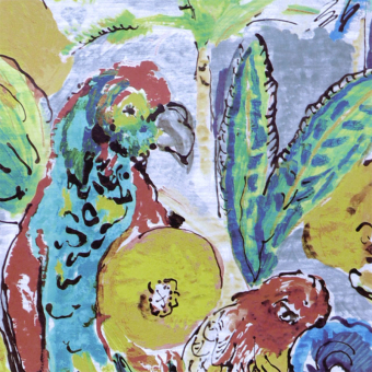 Papel pintado Papagai