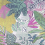 Papel pintado Jungle Lalie Design Rose PP/JUNG/ROS