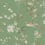 Tapete Bird And Blossom Chinoserie York Wallcoverings Green KT2175