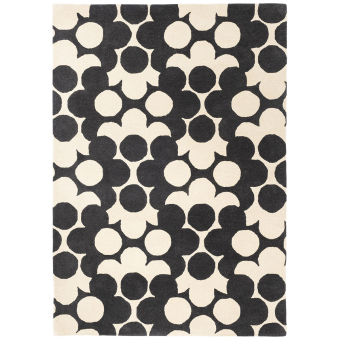 Tapis Puzzle Flower Slate