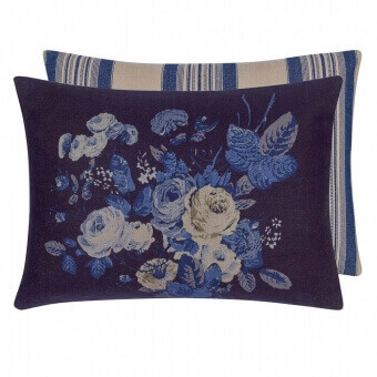 Tallulah Floral Cushion Indigo Ralph Lauren