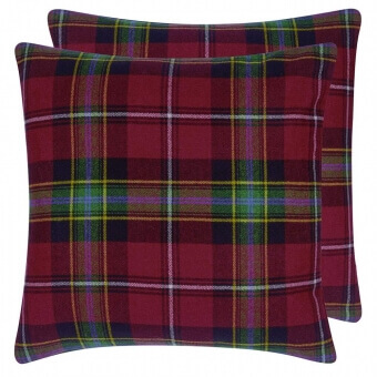 Dunmore Plaid Cushion