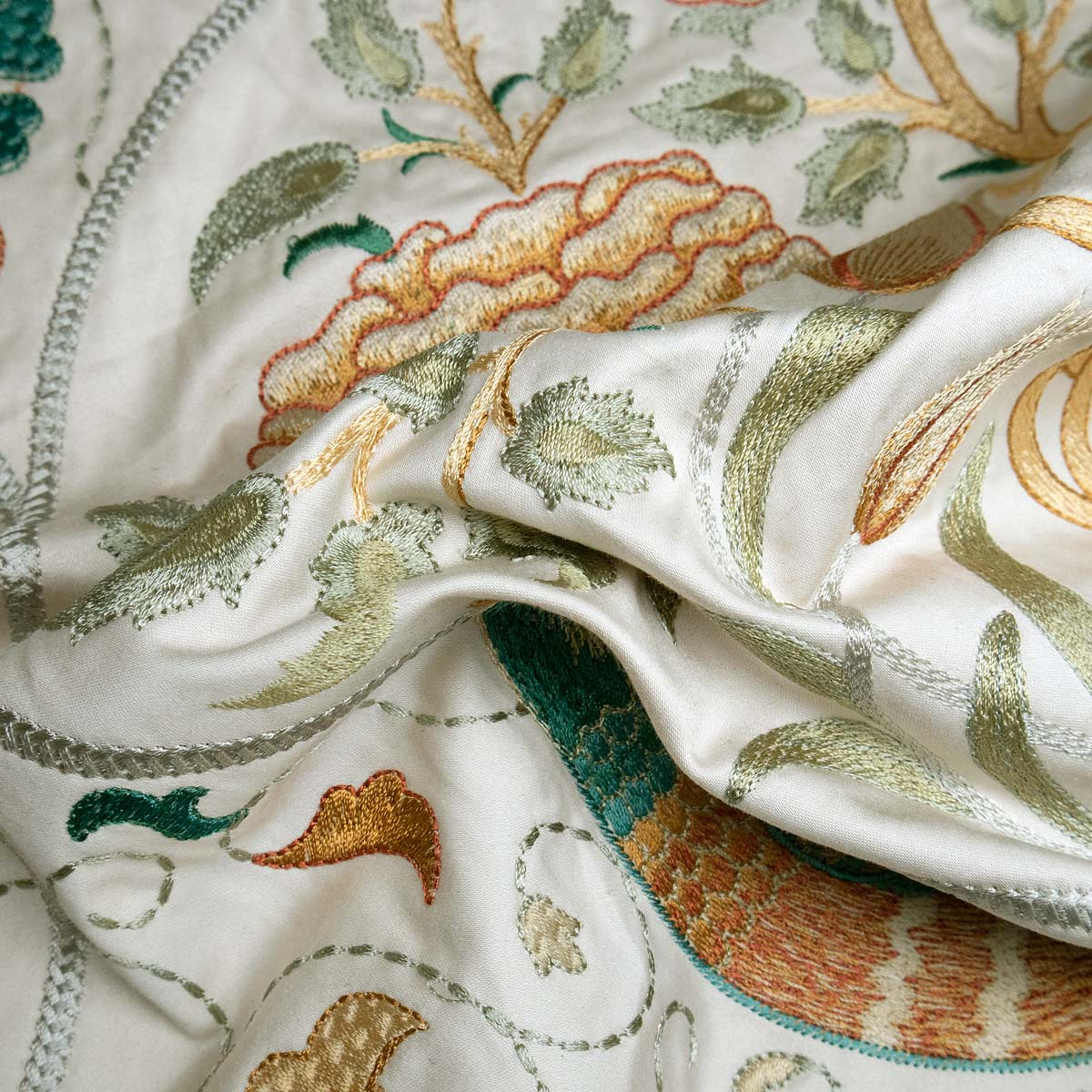 Embroidery linen hotsell