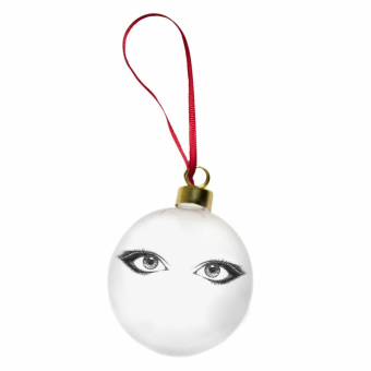 Looking at You Eyes Bauble black-and-white Rory Dobner