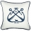 Vintage Anchors Cushion Mindthegap Blue. White LC40106