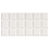 Gres porcellanato Block Rectangle Fioranese Bianco BK361R