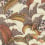 Carta da parati Hoopoe Leaves Cole and Son Stone 119-1004