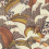 Hoopoe Leaves Wallpaper Cole and Son Stone 119-1004