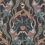 Safari Totem Wallpaper Cole and Son Blue Charcoal 119-2008