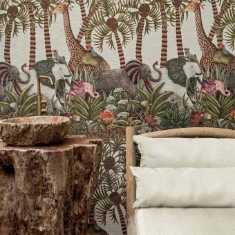 Letaba March Grasscloth Wallpaper