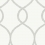 Laurel Leaf Ogee Wallpaper York Wallcoverings Grey KT2233