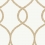 Laurel Leaf Ogee Wallpaper York Wallcoverings Gold KT2234