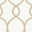 Papier peint Laurel Leaf Ogee York Wallcoverings Gold KT2234