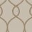 Laurel Leaf Ogee Wallpaper York Wallcoverings Brown KT2237